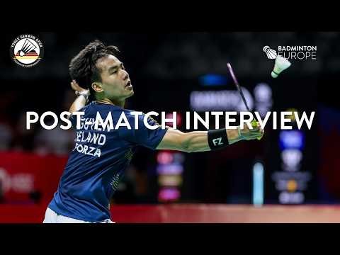 Nhat Nguyen on first win against Chou Tien Chen | GERMAN OPEN 2026