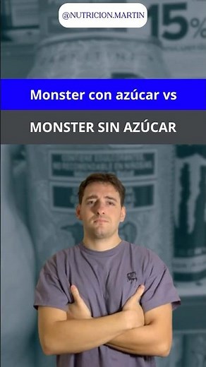 Monster with sugar or Monster without sugar?