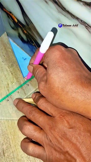 easy tricks for drawing acute angle patterns.