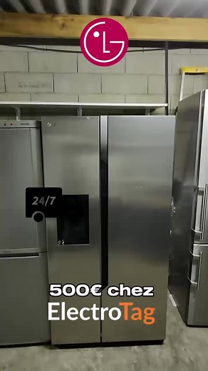 Découvrez ce superbe frigo américain LG gris : ❄️ Volume spacieux & étagères modulables 💡 Éclairage LED intérieur et distributeur d’eau/glace 🔧 Technologie inverter – économie d’énergie et silence 🧊 Design contemporain et finition gris inox, parfait pour vos intérieurs modernes 👉 Swipe up pour les détails et 🛒 n’hésitez pas à liker et partager si vous aimez ! #LG #FrigoAmericain #DécorationCuisine #MaisonModerne #Appliances #electromenager #iledefrance #livraisongratuite #déménagement #peti