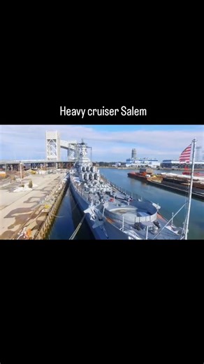 Erick Navas Ships & Models on Instagram: "USS Salem (CA-139) is a Des Moines-class heavy cruiser completed for the United States Navy shortly after World War II and commissioned in 1949. The second ship of her class, she was the world's last heavy cruiser to enter service and is the last remaining. She was decommissioned in 1959 after serving in the Atlantic and Mediterranean. She is open to the public as a museum ship in Quincy, Massachusetts. - Smith Cinematics Aerial - Wiki #reel #reels #reel