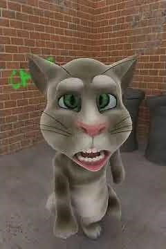 Talking Tom hurt his foot