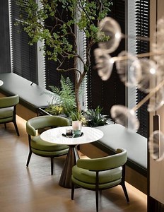 [Hot Item] High Quality Cafe Table and Chairs Custom Hotel Lobby Furniture