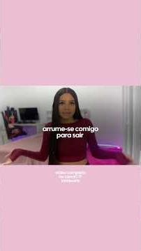 arrume-se comigo! vídeo completo no canal 🤍 #arrumesecomigo #grwm #iamisairis #maquiagem