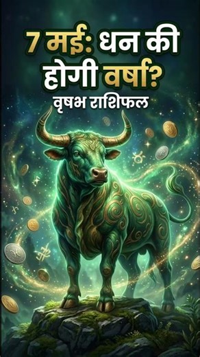 Taurus Horoscope May 7: New Business Deals & Love Life News! | Vrishabh Rashifal Today #shorts