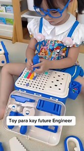 Kids toolbox set toy for kids #toy #toyforkids #toolbox #drilltoys #GiftIdeasForKids #christmasgift #forkids #MommyFinds | Simply Shopi