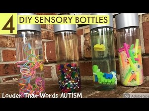 DIY Sensory Bottles & RainStick | CHEAP+EASY Sensory Toys For ADHD, Autism & Sensory Processing
