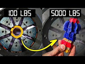 5000 LBS Toothed Press vs Home Stuff