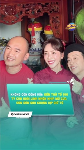 NS Hoài Linh mở cửa nhà thờ Tổ trăm tỷ, dàn sao Việt tấp nập hội tụ ngày Giỗ Tổ sân khấu #Vutrunews