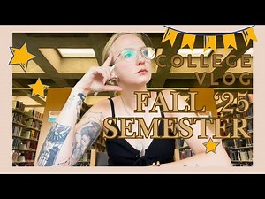 Fall Semester Kickoff 📚 College Vlog