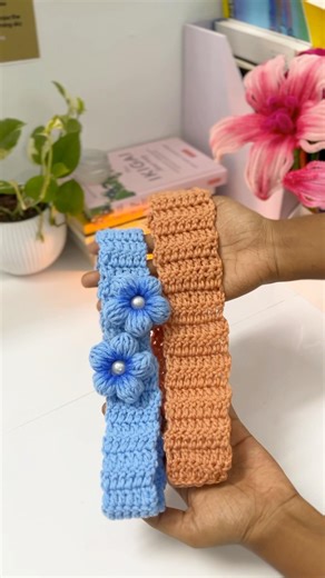Easy crochet headbands 🧶🪡