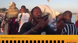 Mombasa residents react to county government's enforcement of Likoni Floating bridge usage by commutters | Nation