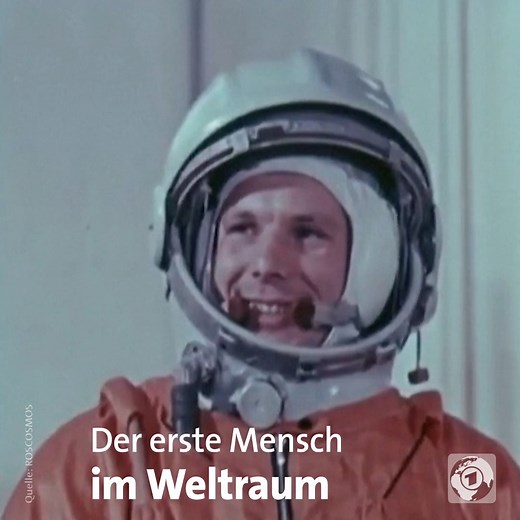 Der Kosmonaut Juri Gagarin war vor 60 Jahren – am 12. April 1961 – der erste Mensch im Weltraum. | tagesschau