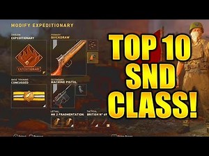 TOP 10 SND BEST CLASS SETUPS COD WW2! SEARCH AND DESTROY BEST CLASS SETUP COD WW2 SND BEST CLASSES!