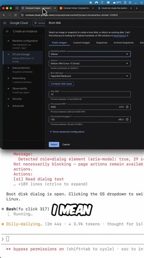 Configure Google Cloud VMs: Disk & OS Setup #shorts