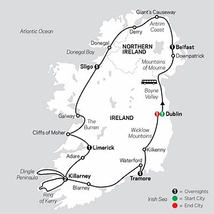 Irish Discovery - Cosmos (9 Days From Dublin to Dublin)