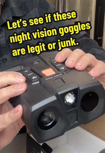 NiteHawk Night Vision Goggles Unboxing and First Impressions
