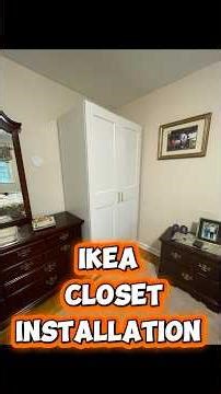 IKEA Closet Installation #handyman #diy #homerepair #home #ikea