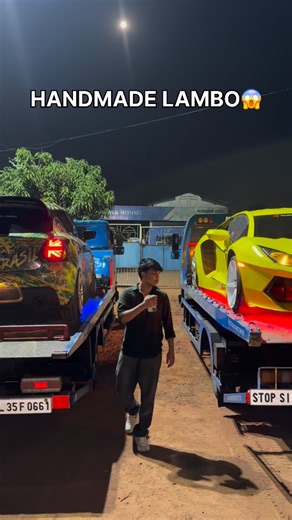 ARJUN on Instagram: "HAND MADE LAMBO🥵"