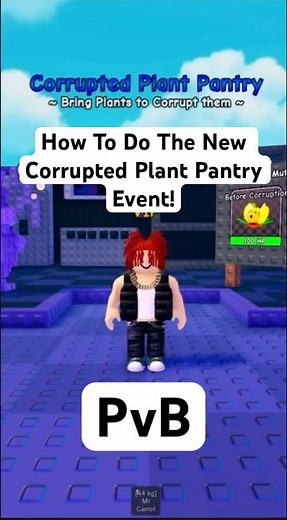 How To Do The New Corrupted Plant Pantry Event On PvB!✅🔥 #roblox #brainrot #plantvsbrainrot