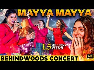 Chinmayi's Mayya Mayya EXTENDED Concert Performance! 🌙🌍 Samantha & 7500 Fans in TRANCE 😵