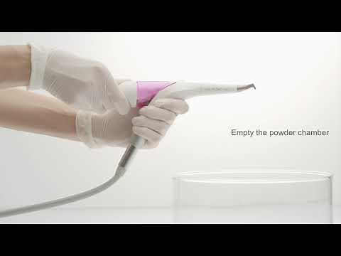 Everyday maintenance of the AIRFLOW® HANDY 3.0