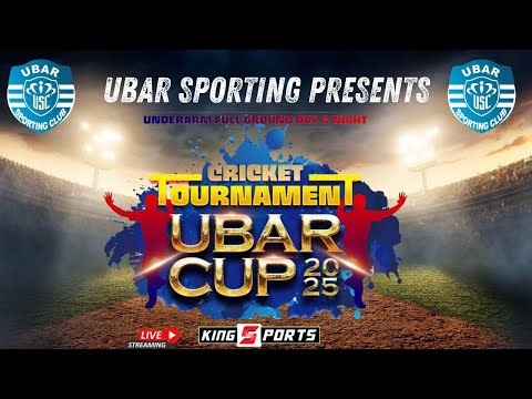 || UBAR SPORTING CLUB (R) PRESENTS || UBAR CUP 2025 || LIVE FROM UPPINANGADY ||