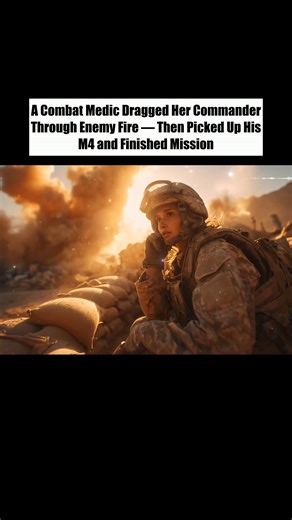 A Combat Medic Dragged Her Commander Through Enemy Fire — Then Picked Up His M4 and Finished Mission | Mr. Max Stories
