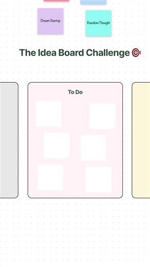 The ultimate pause challenge ⚡ Can you catch every idea on the board? Made with Creately  Drop your screenshot if you nailed it! #PauseChallenge #CatchTheIdeas #StickyNotes #IdeaBoard #Creately | Creately | Facebook