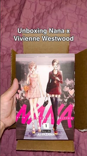Nana 25th Anniversary Edition x Vivienne Westwood 🎸🍓 #nana #manga