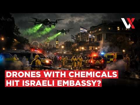 Radioactive Drone Attack On Israeli Embassy? UK Police Scramble As Video Sparks Scare | VERTEX