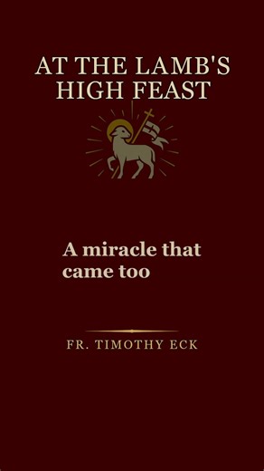 What Do You See at the Tomb? #lent #lazarus #god #glorytogod #evil #sermon #catholic