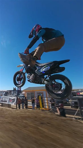 Pitbike Racing The Right Way with Wyo! 🔥🤟🏼🏁 #fpv #pitbike #racing #race #tricks #drone #chase