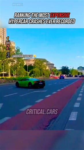 Top 3 most EXPENSIVE HyperCar Crashes – #1 Is CRAZY! 🔥🚗💥