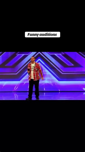 He's singing one of the judge's songs 🫣 #funnyaudition #laughing #humor #funny #laugh