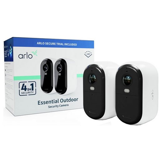 Buy Arlo Essential 2 1080p 4-in-1 Wi-FI Security Camera - 2 Pack | Smart security and CCTV | Argos