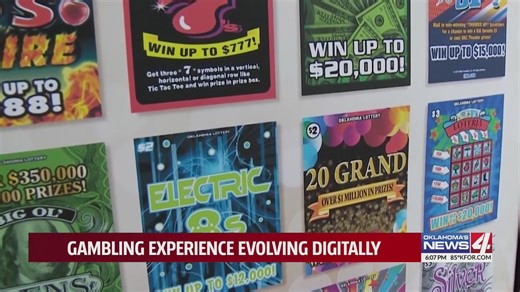 Gambling experience evolving digitally