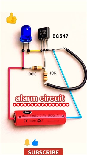 Alarm Circuit #electrical #electronic #short