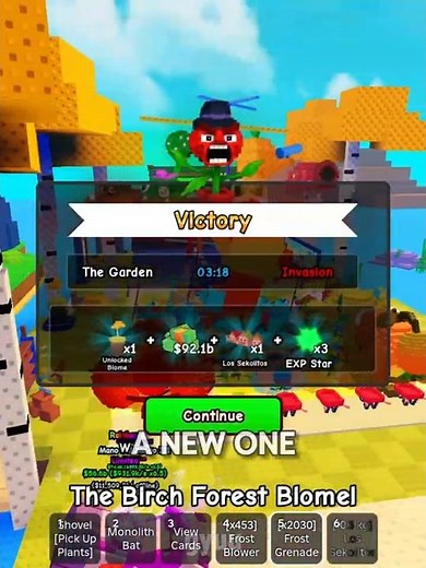 New Birch Forest Biome in Plants vs Brainrots