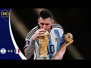 Argentine vs France Finale Coupe du Monde 2022 - Les Meilleurs Moments & Résumé | 4K