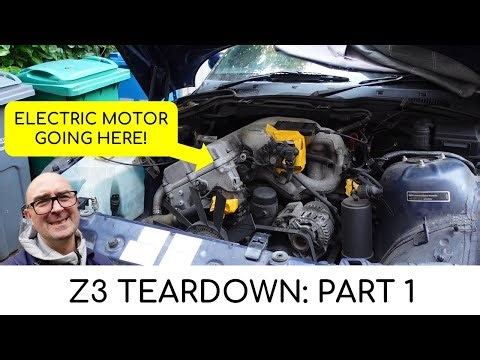 Z3 teardown: prepping my rust-free BMW for EV conversion
