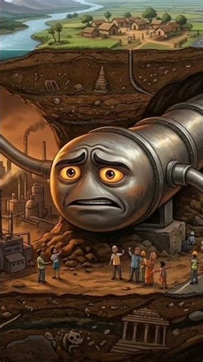 pipe natural Gas #shorts #funny #aishorts #ai #viral #trending #gaspipeline #png