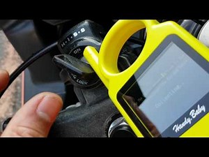 Using Hand Baby key cloner on Honda CBR 600 with a ID 46 transponder key