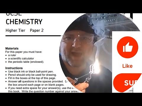 Chemistry GCSE AQA Paper 2 walkthrough 2022 pass Chemistry GCSE