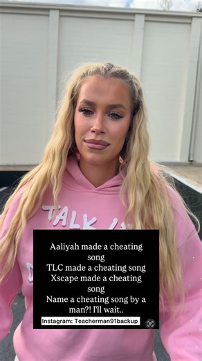 Roger Hamilton on Instagram: "Aaliyah made a cheating song TLC made a cheating song Xscape made a cheating song Name a cheating song by a man?! I’ll wait.."