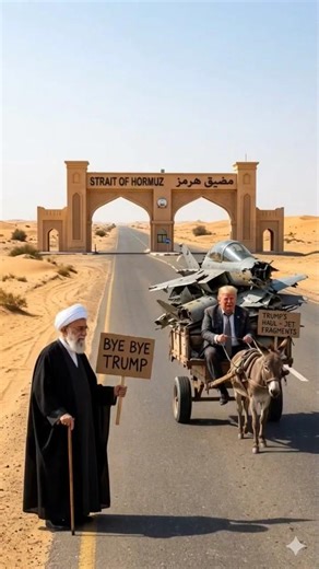 Losing the War: Trump’s Final Exit from Hormuz😂😂 #funny #satire #comedy #straitofhormuz