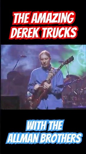 Derek Trucks' Greatest Solo #bluesguitar #allmanbrothers #slideguitar #derektrucks #guitarsolo