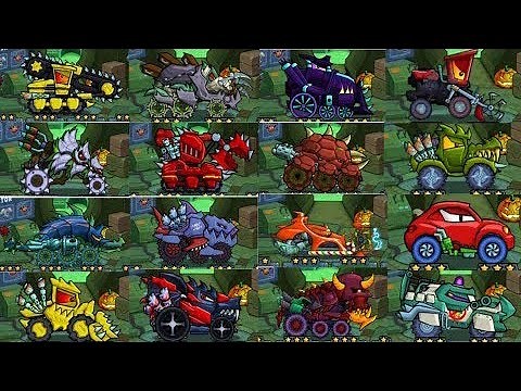 Car Eats Car 3 All Cars Unlocked Max LeveI Upgrade