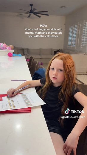 Caught Using a Calculator Helping Kids with Math