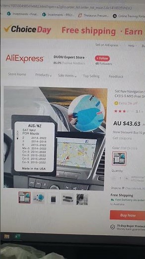 Cheap Mazda Navigation SD Card that works!